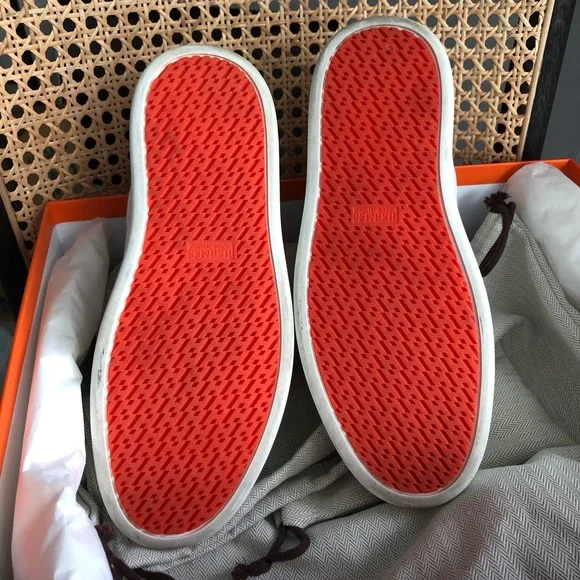 Hermes Free Sneakers White 37 - Picture 2 of 7